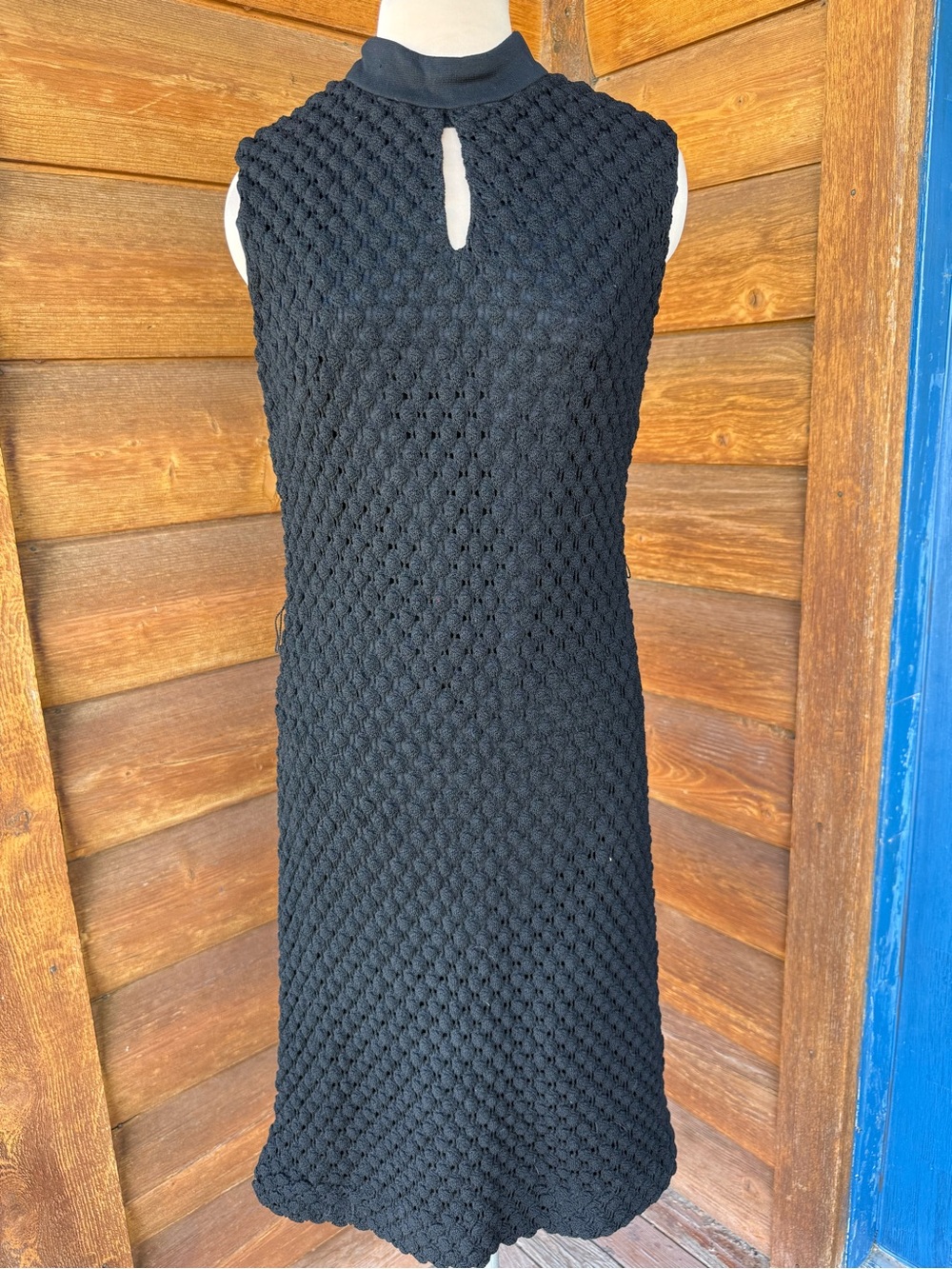 1960’s George Small LBD textured boucle’ like fabric